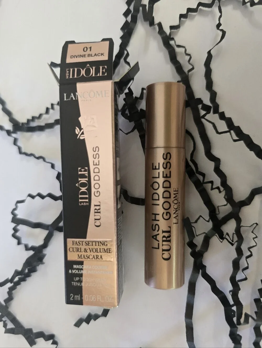 Lancôme Lash Idôle Curl Goddess Mascara in Divine Black 2mL New